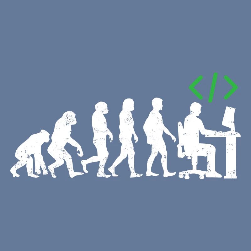 Programmierer Evolution geschenk coder java c++