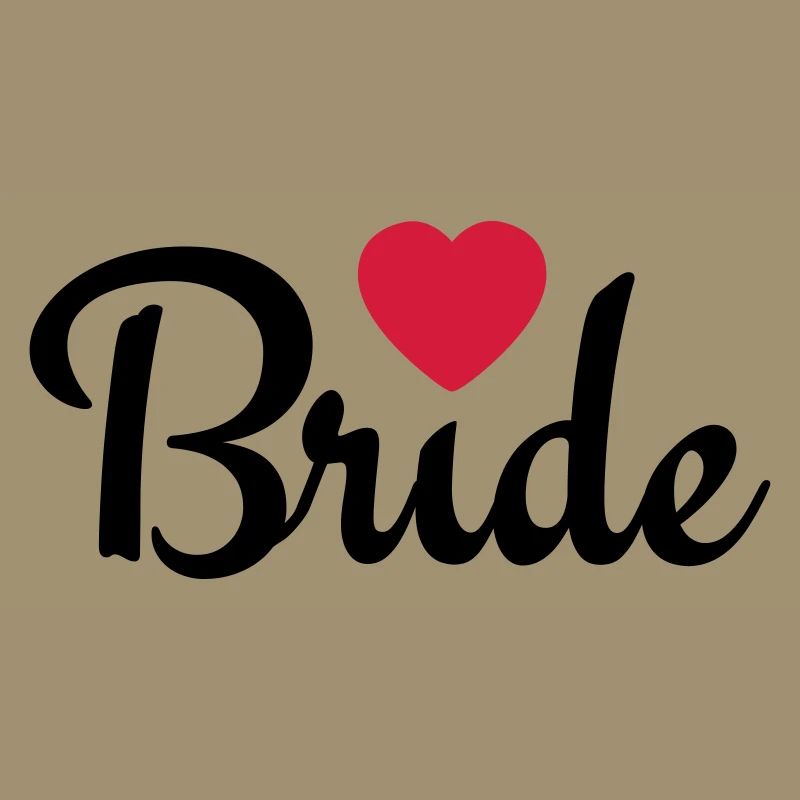 bride with heart 2c