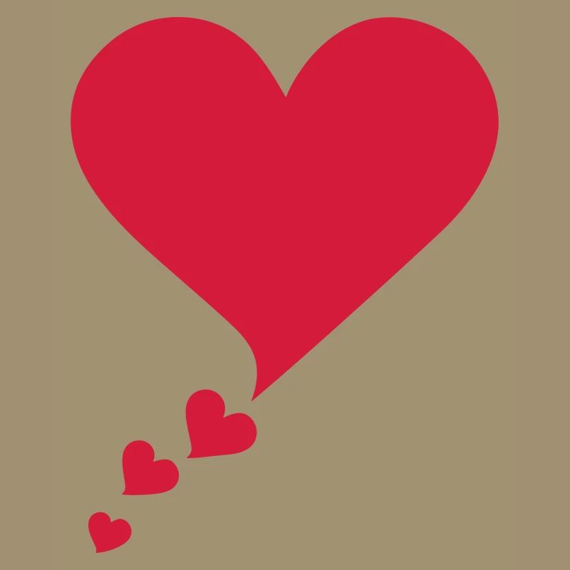 Text bubble hearts, comic bubble, speech bubble,