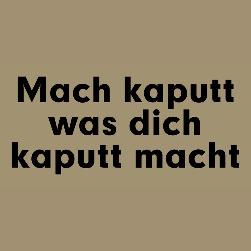 Mach broken broken what makes you