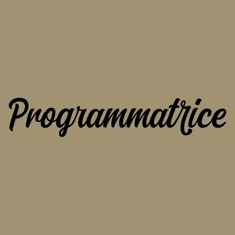 Programmatrice Informatique Code Développeuse Web