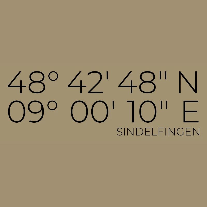Coordinates Sindelfingen