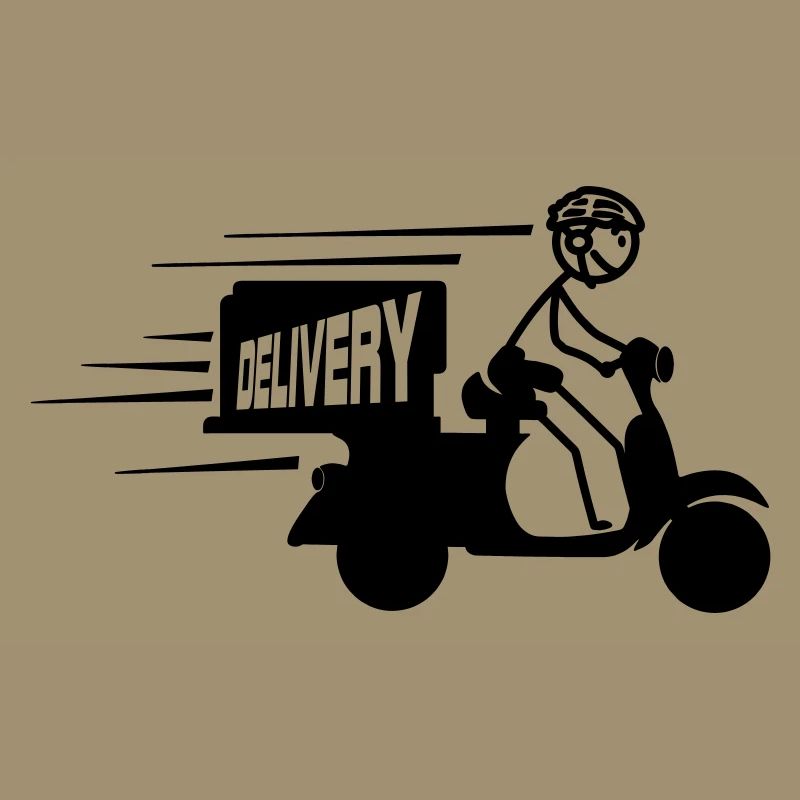 Scooter-Paket oder SMS-Lieferung