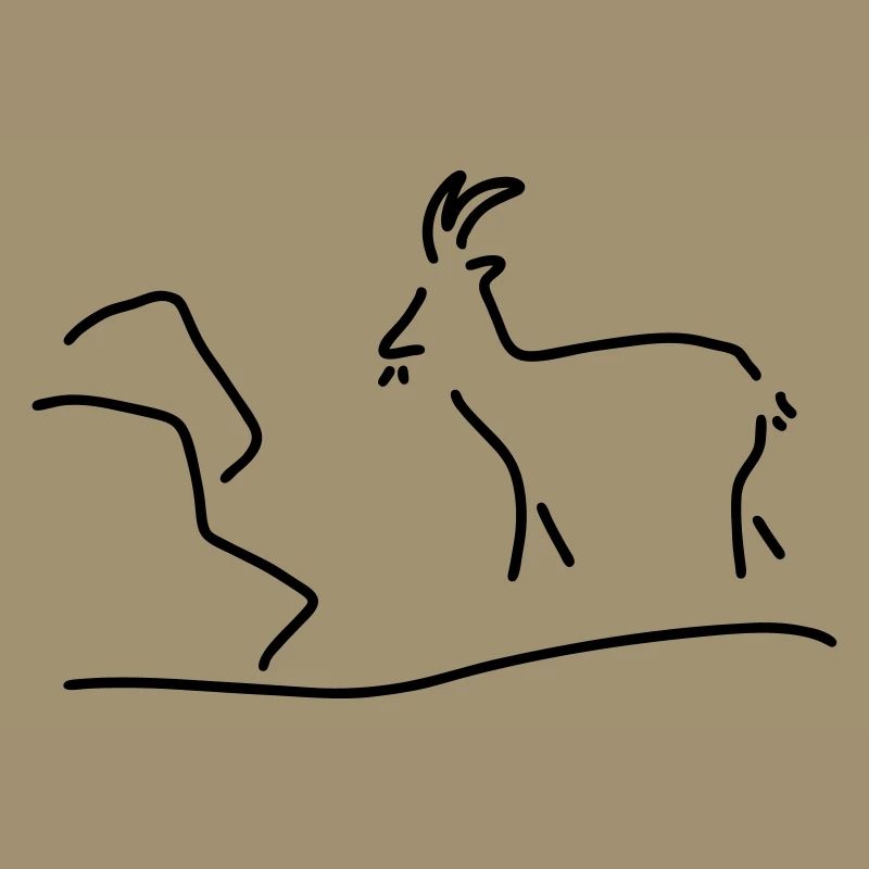 ziege oder steinbock