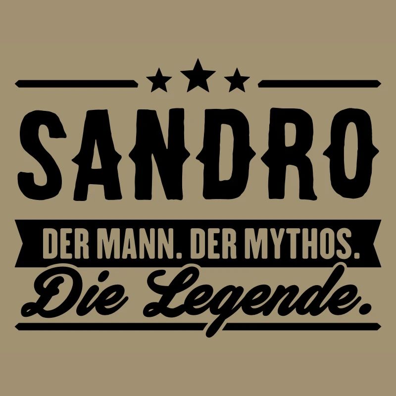 Mann Mythos Legende Sandro