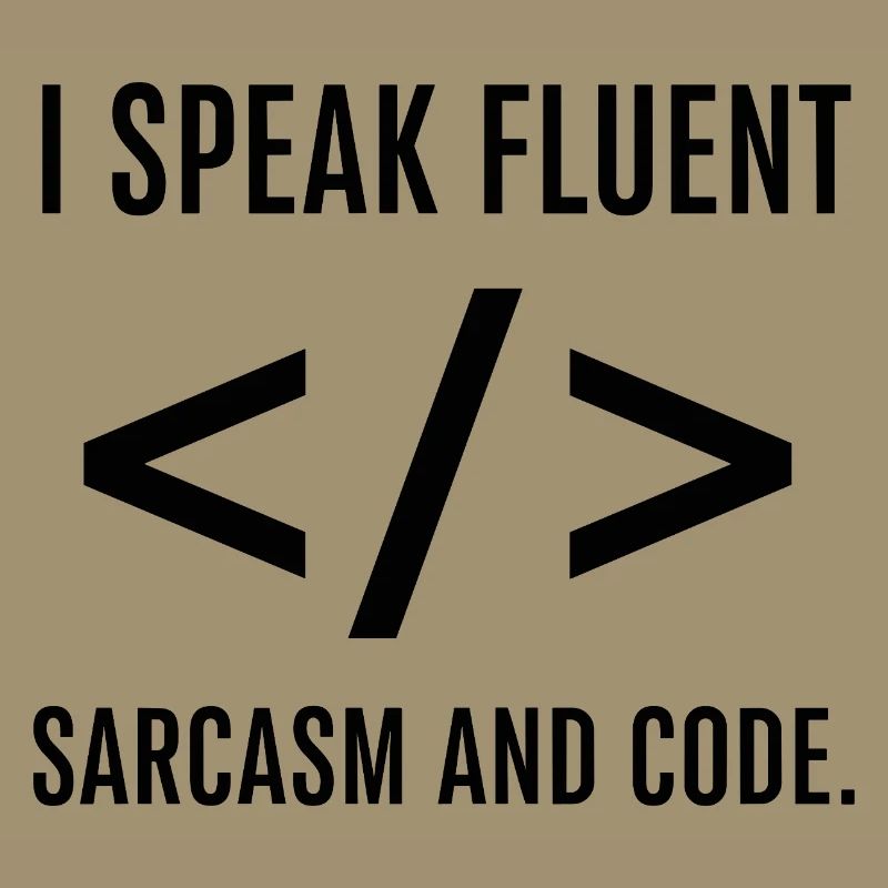 Je parle couramment le code