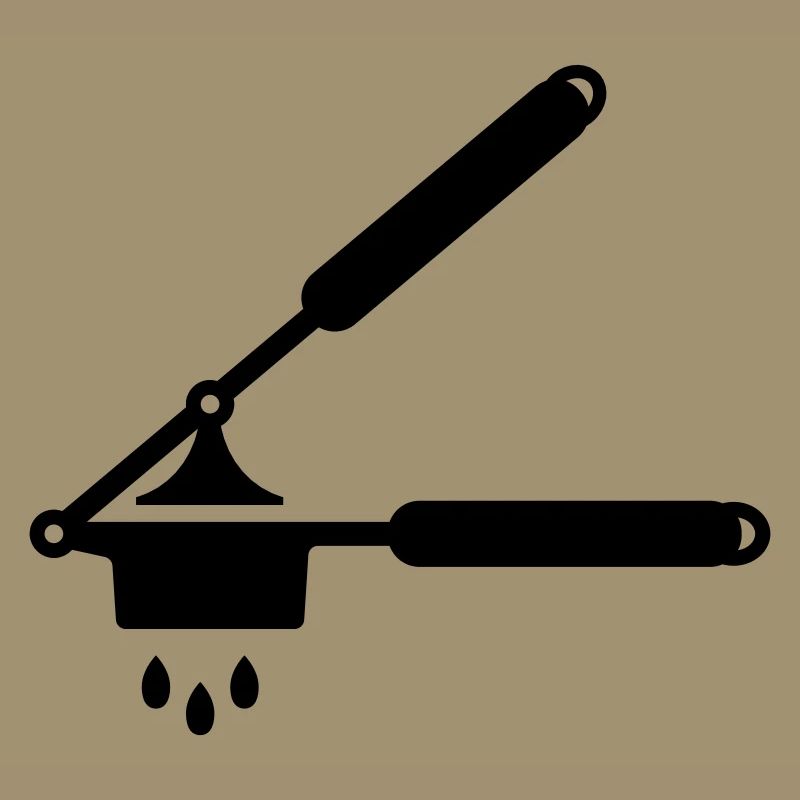 Knoblauch Presse oder Spätzle Presse