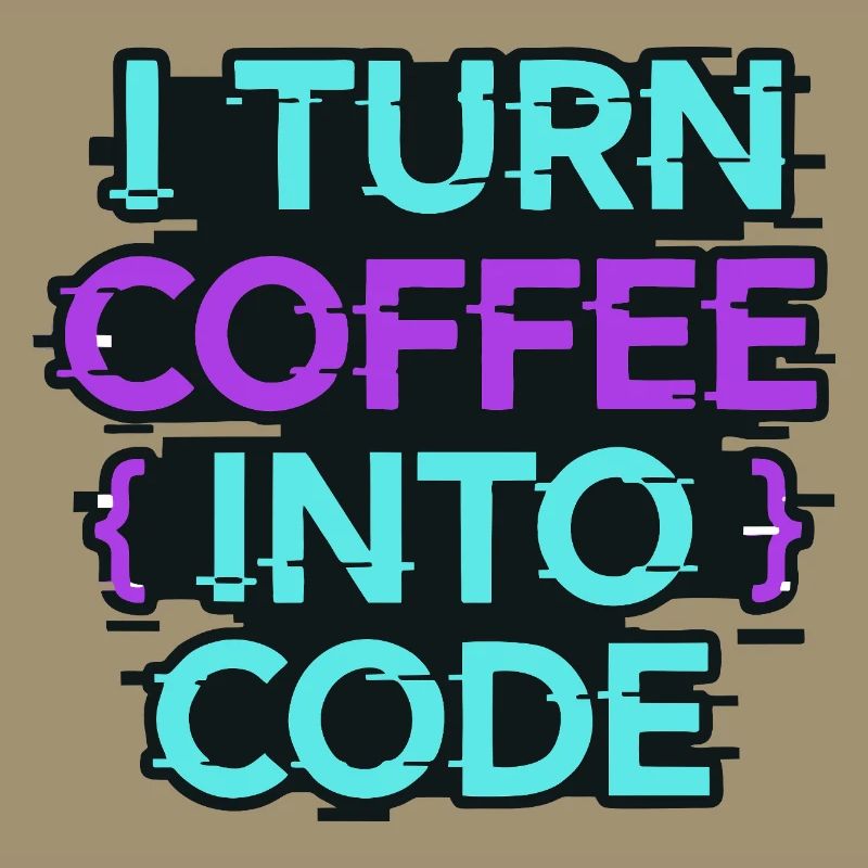 Je transforme le café en code