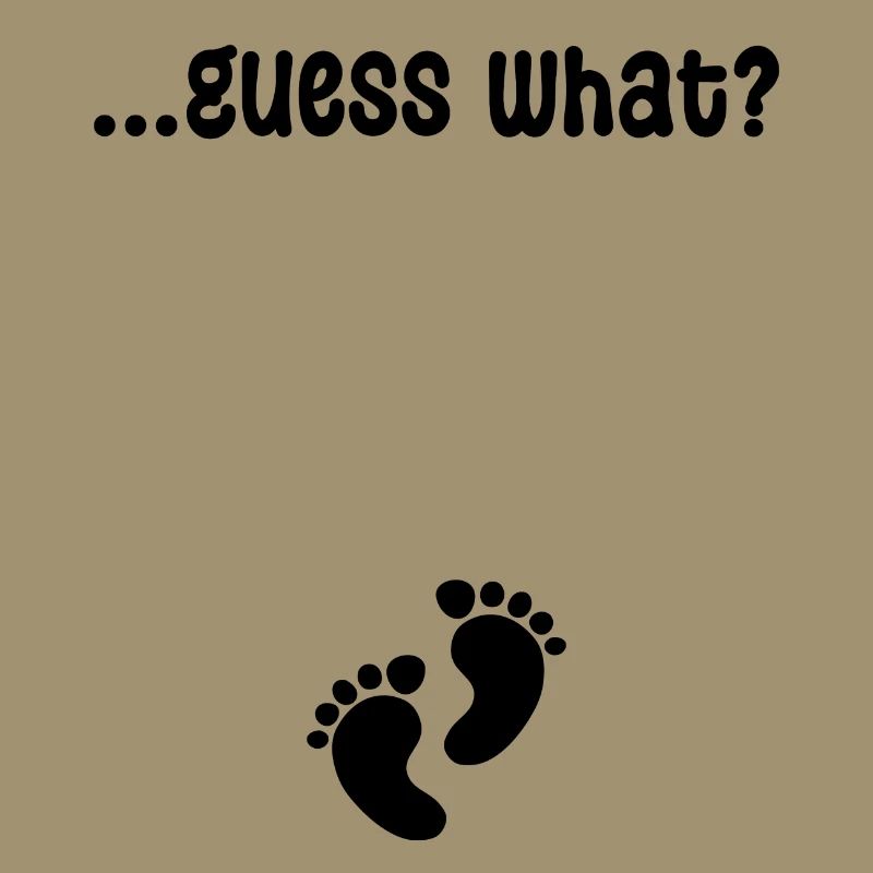 Déclaration de grossesse Pieds de bébé enceinte Maman