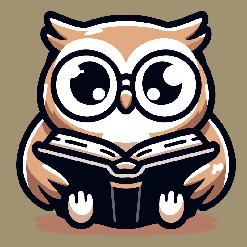 Wise Owl Reader Bookish Charm