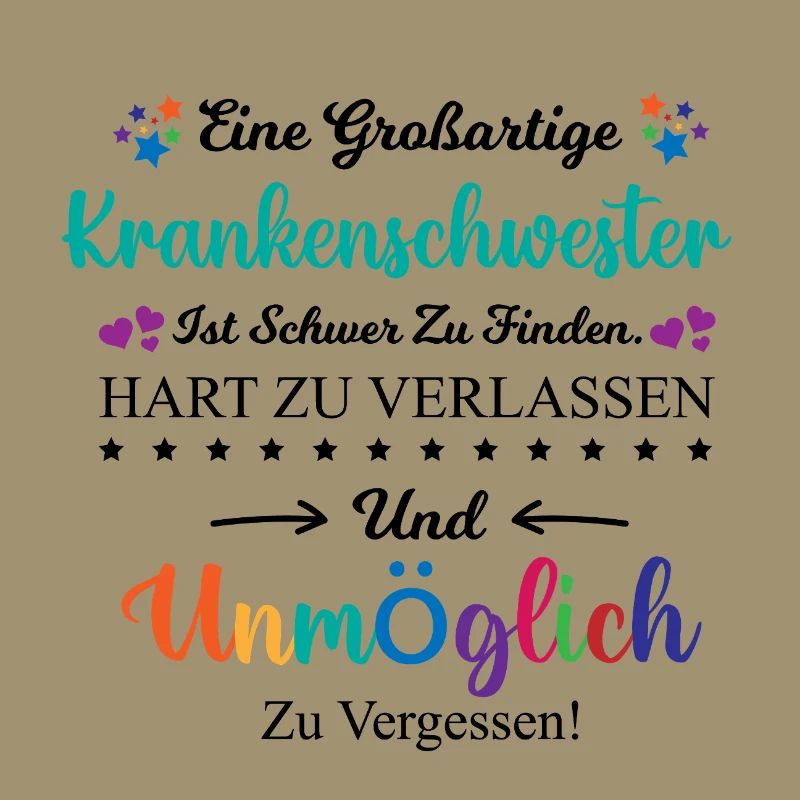 Krankenschwester Beruf Spruch Abschied Geschenk
