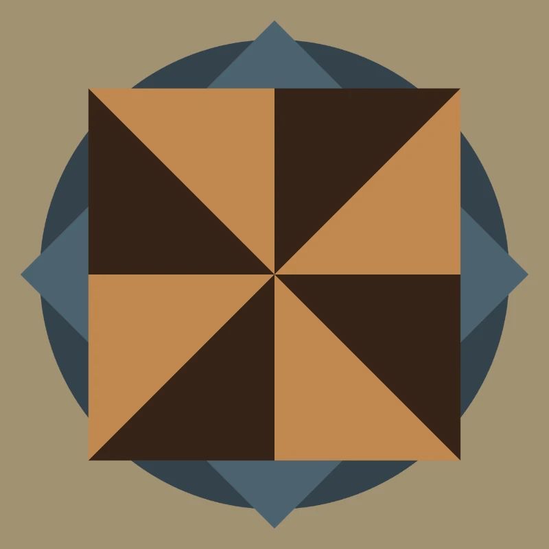 GÉOMÉTRIE DU NOYAU PYRAMIDAL | Œuvres d’art Basic Shapes