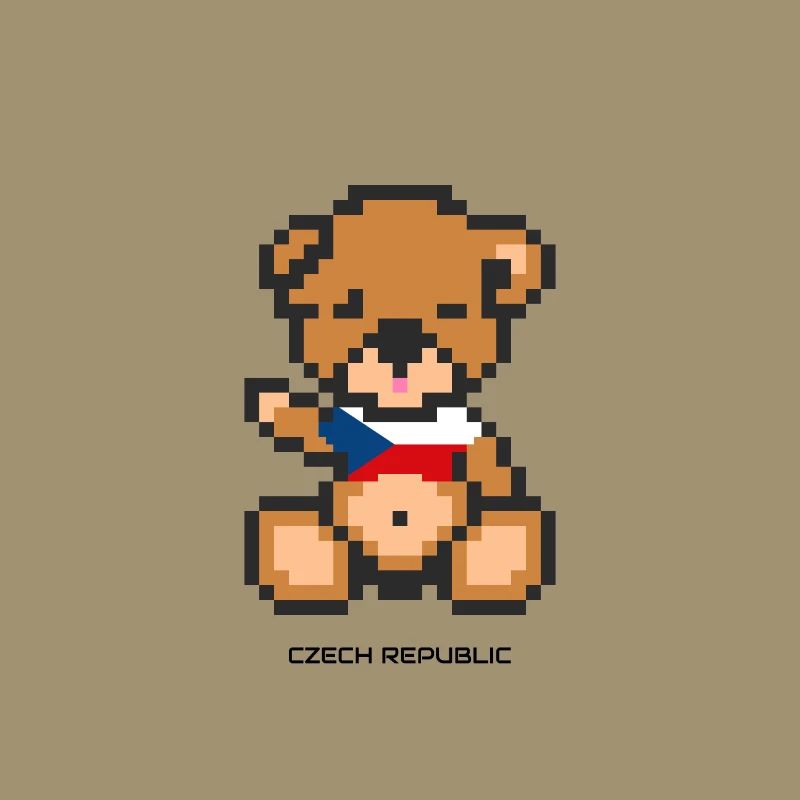 Pixel Bär Tschechien
