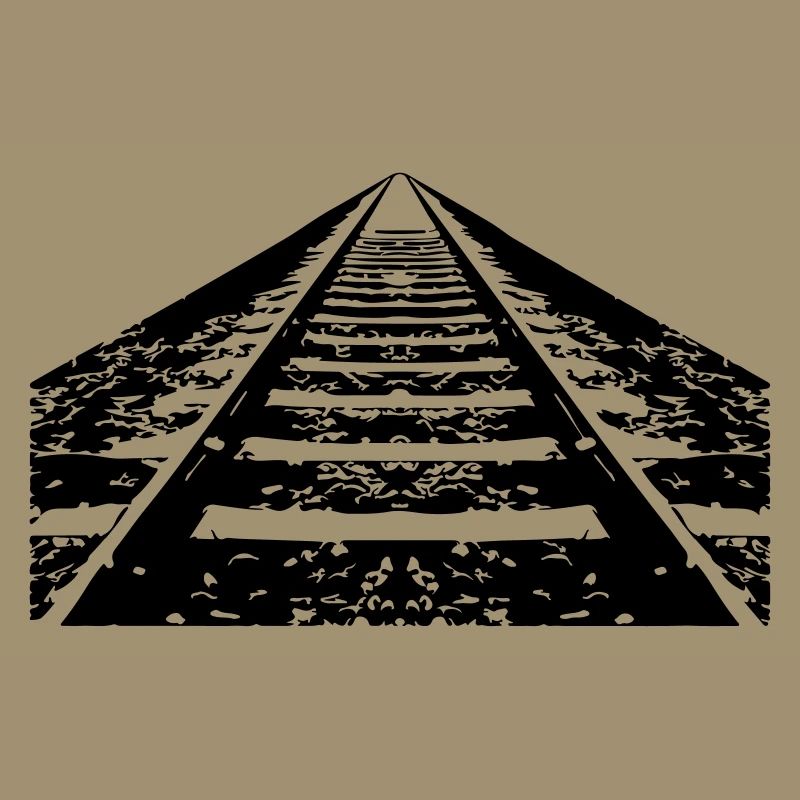 Train Rails vers l’horizon