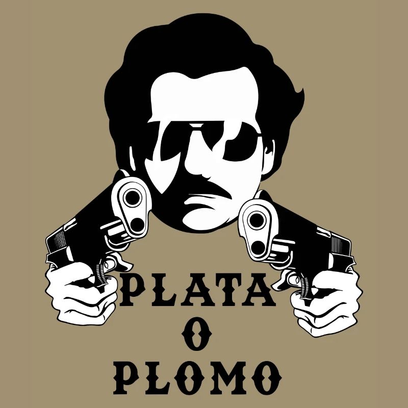 Pablo Escobar - Silber oder Blei-T-Shirt