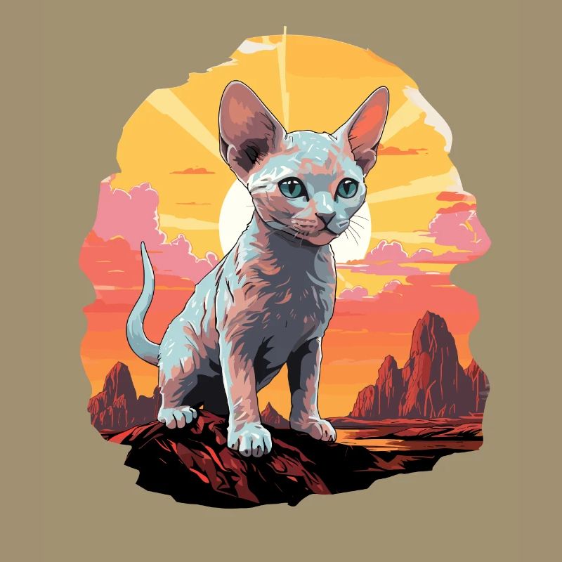 Chaton Devon Rex Chat Devon Rex