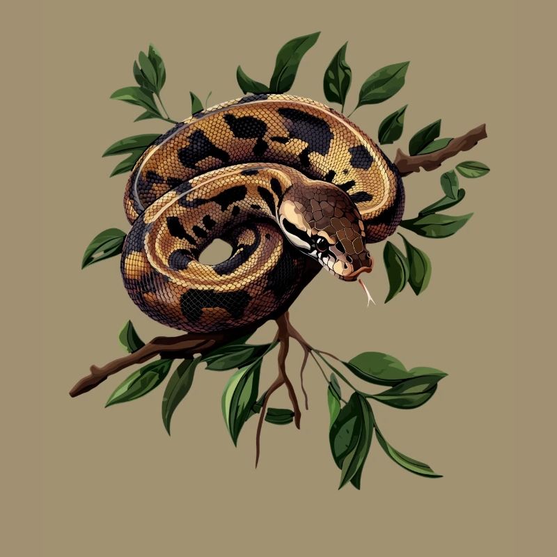 Königspython Schlangen Liebhaber Terrarium Python