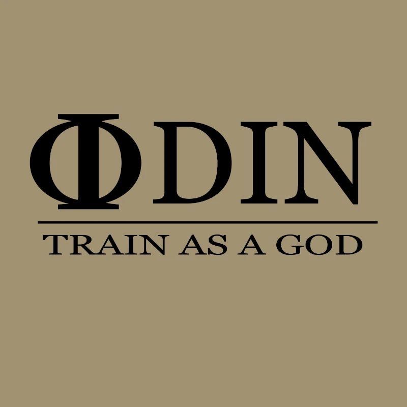 Odin Train as a God - Training Motivation Gift