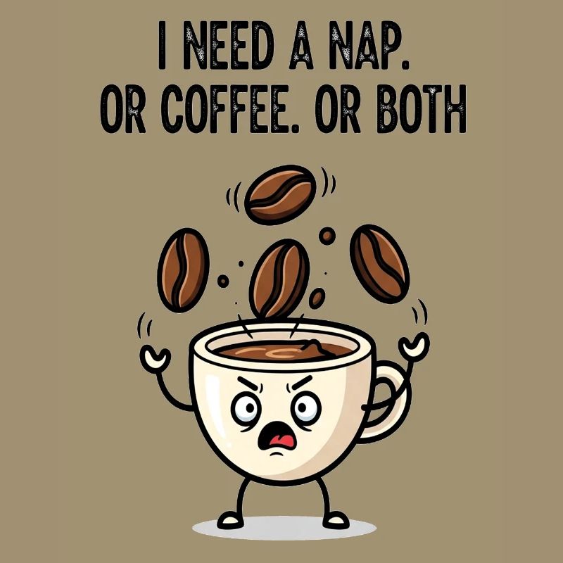 Nickerchen oder Kaffeetassen-Stimmung