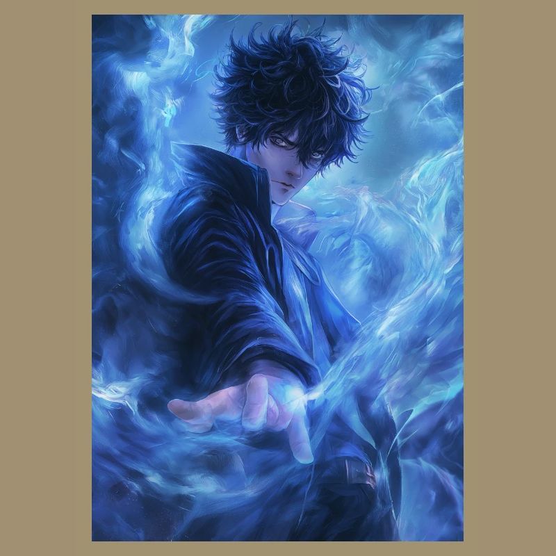 Fantasy Azure Flame