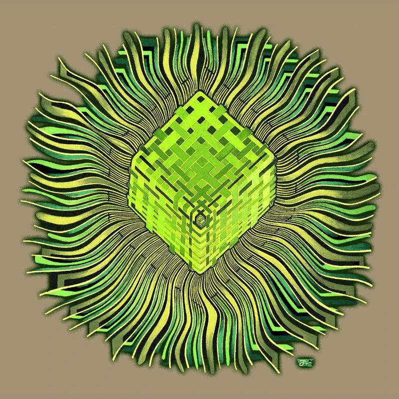 Psychedelic Cube / Cube Psychedelic