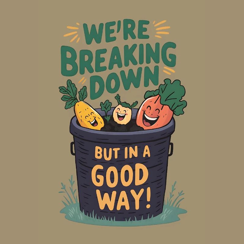Décomposition du compost