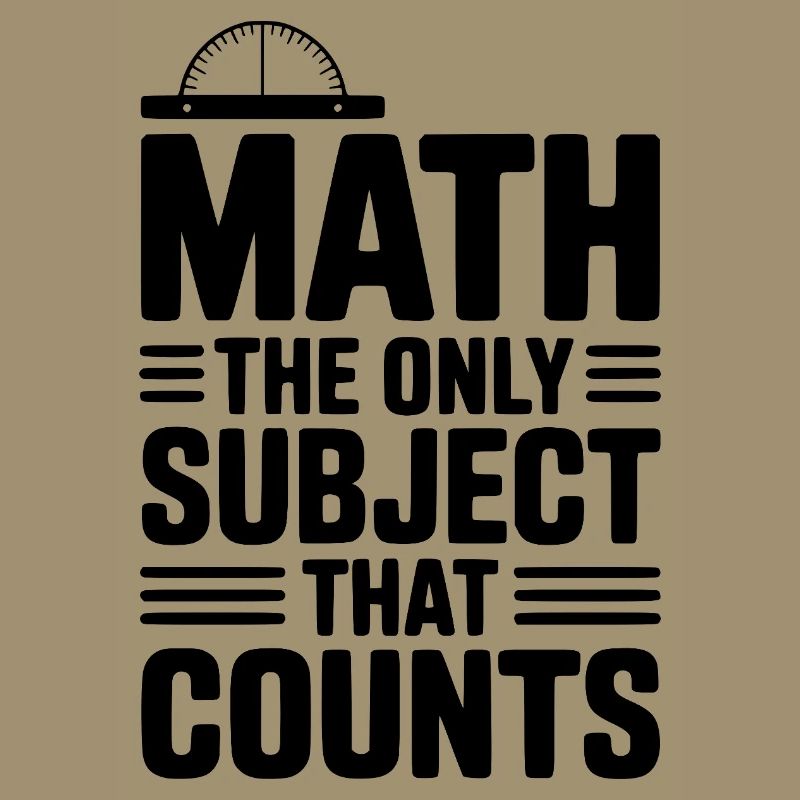Math The Only Subject That Counts