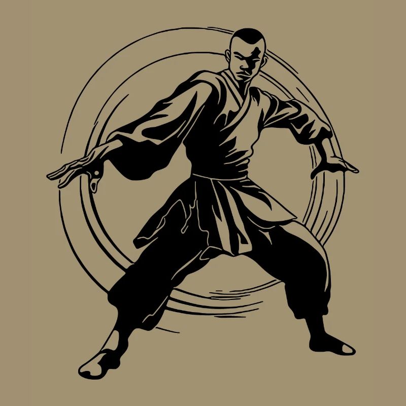 Karate fighter competition athletic sparring