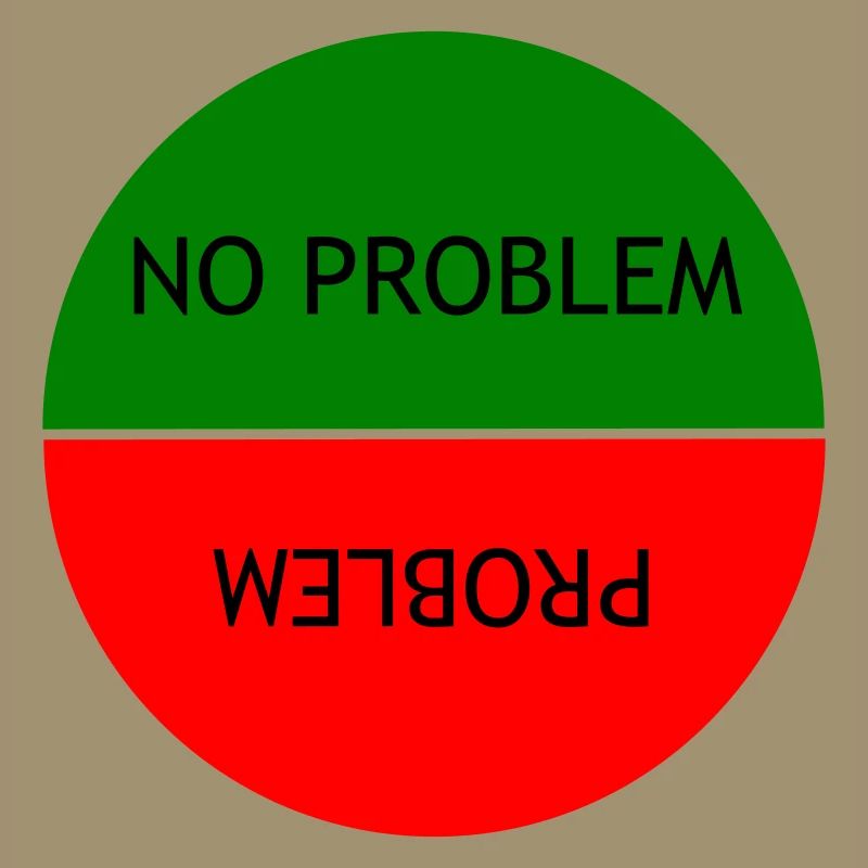 Kein Problem vs. Problem