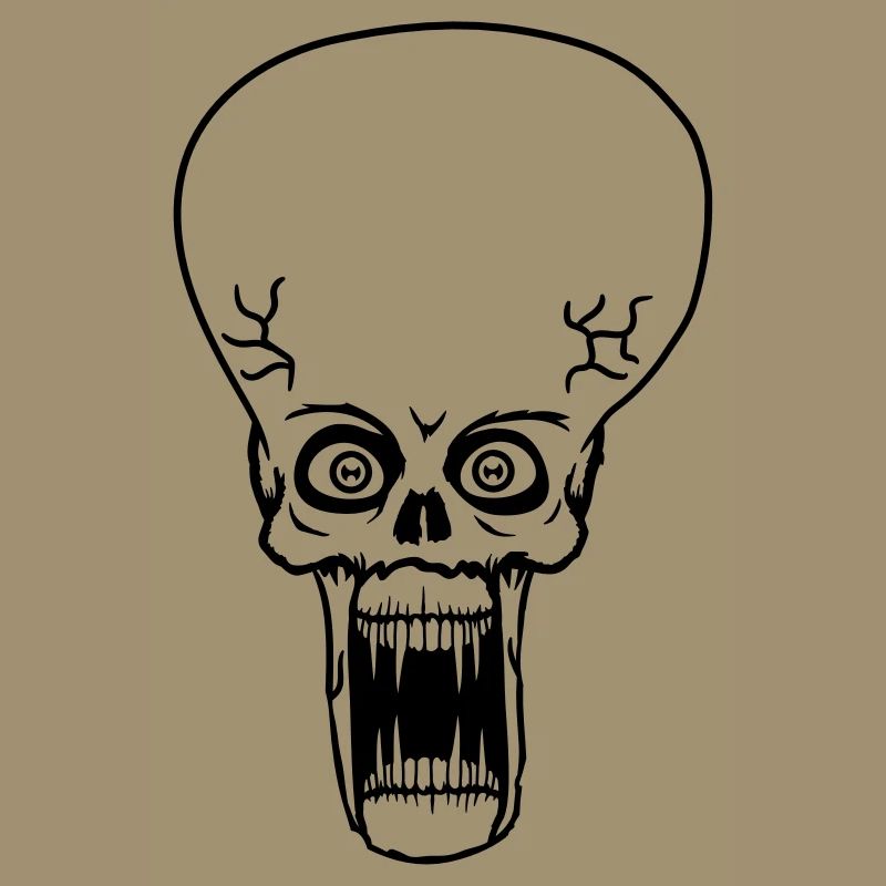 head face evil ugly disgusting tentacle monster ho