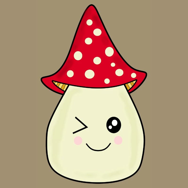 Toadstool, mushroom in the woods gift