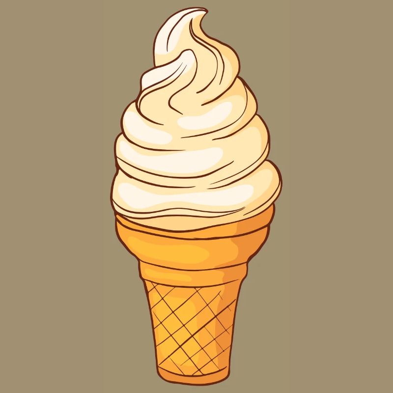 Softeis Eis Speiseeis Eiskrem Eiscreme Kugeleis