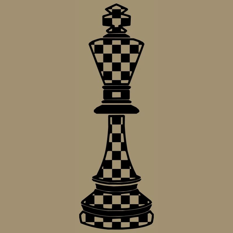 Roi d'échecs plaid