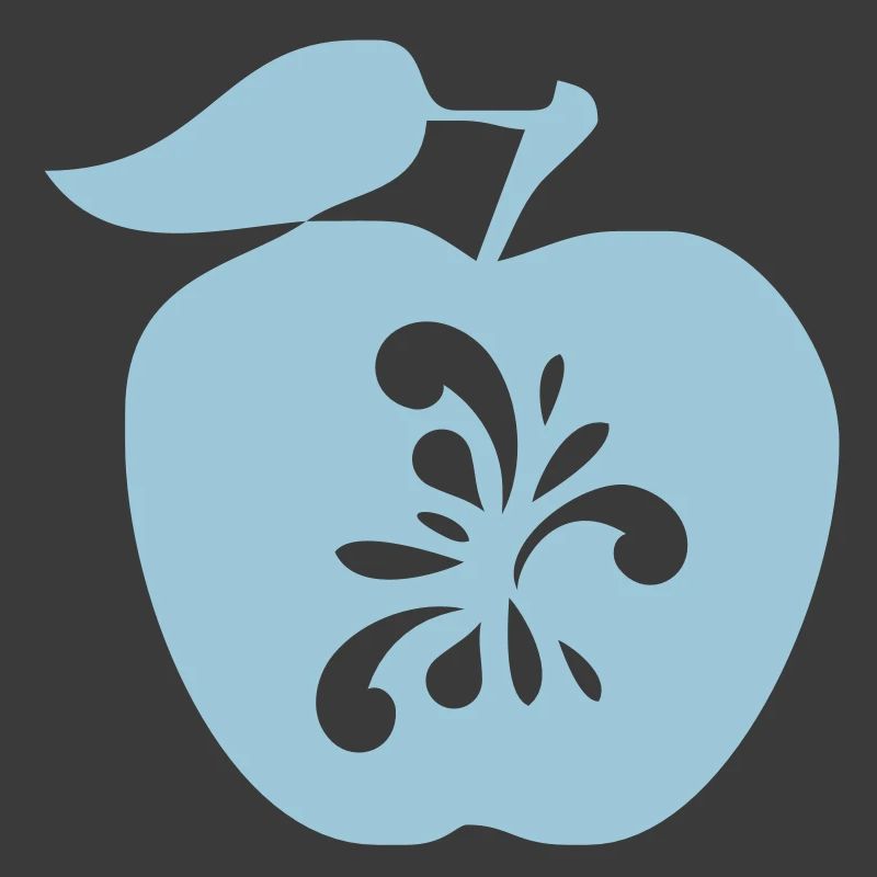 Apple with pattern - Bembel - Frankfurt
