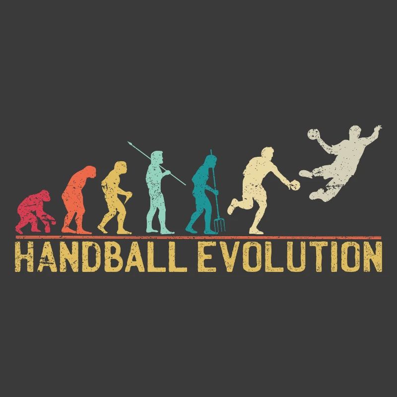 Conception de la progression de l'évolution du handball
