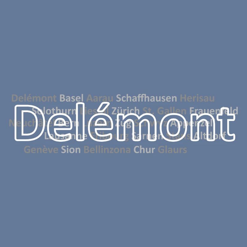 Schweizer Städte Delemont