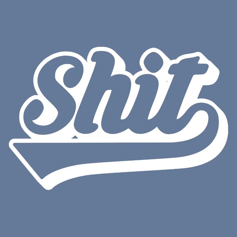 Merde Rétro Script