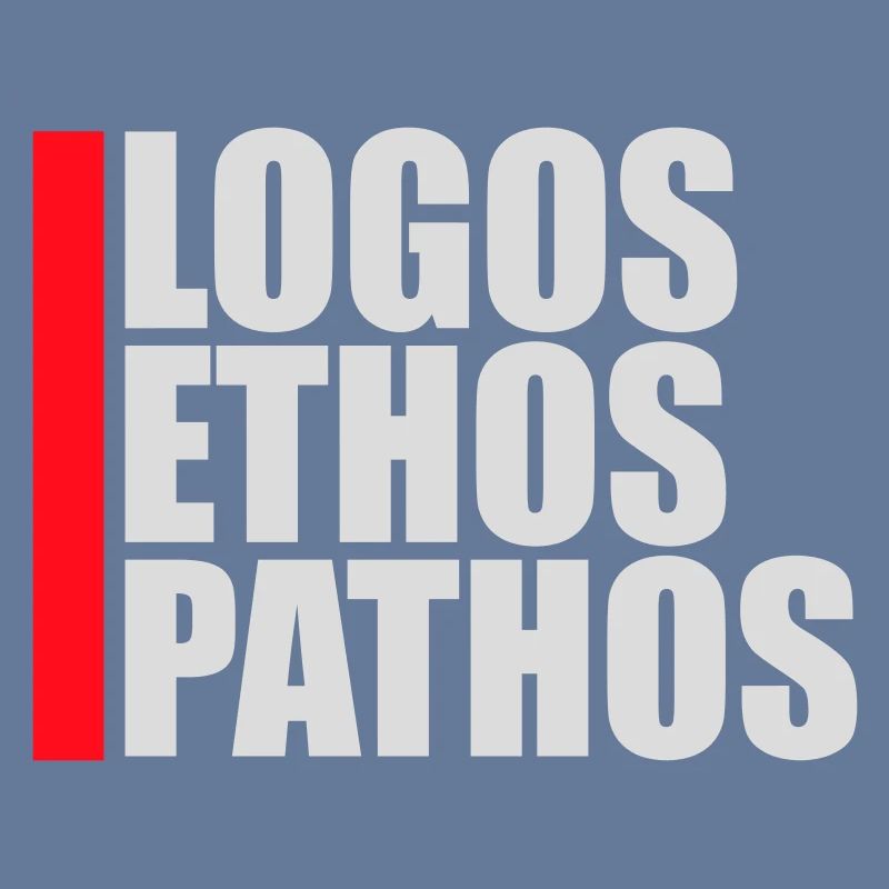 Logos Ethos Pathos Rhetoric Philosophy Student