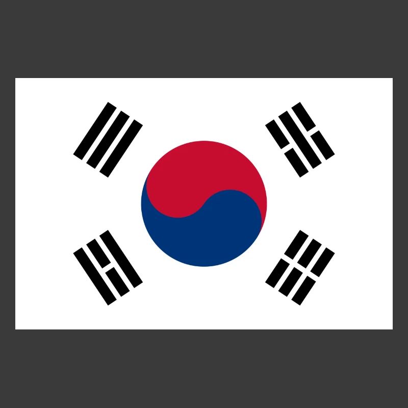 Drapeau national de Corée du Sud