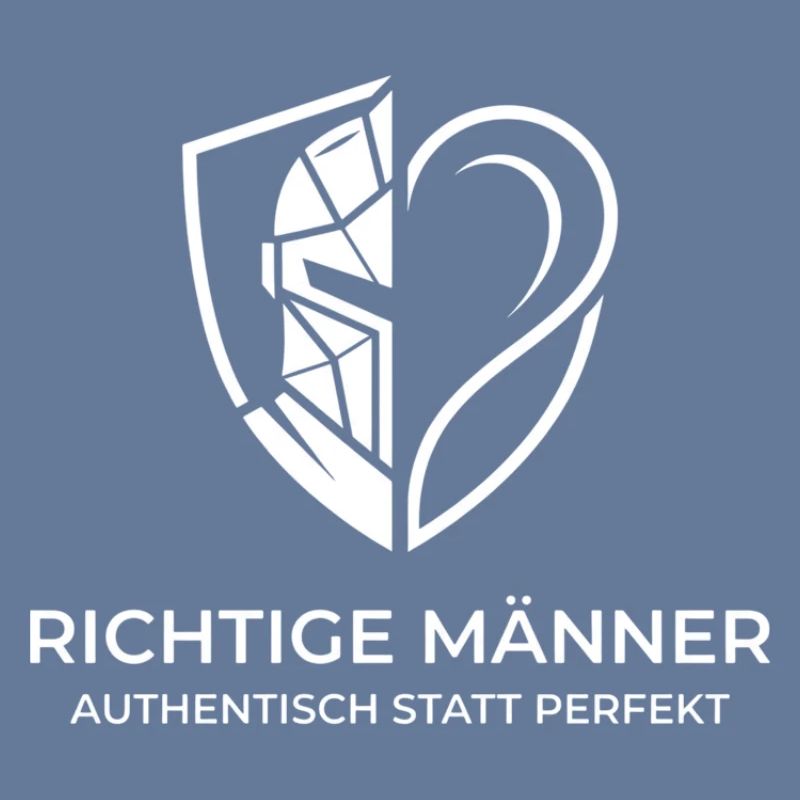 Authentische Männer Shield