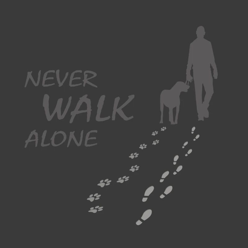 Hund - NEVER WALK ALONE Gassi