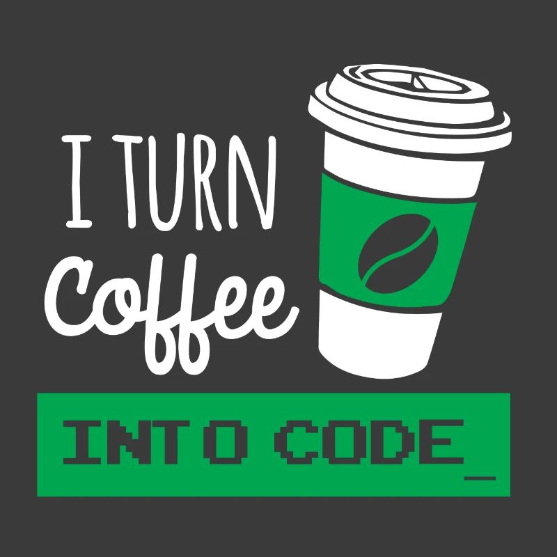 I turn coffee into code developer