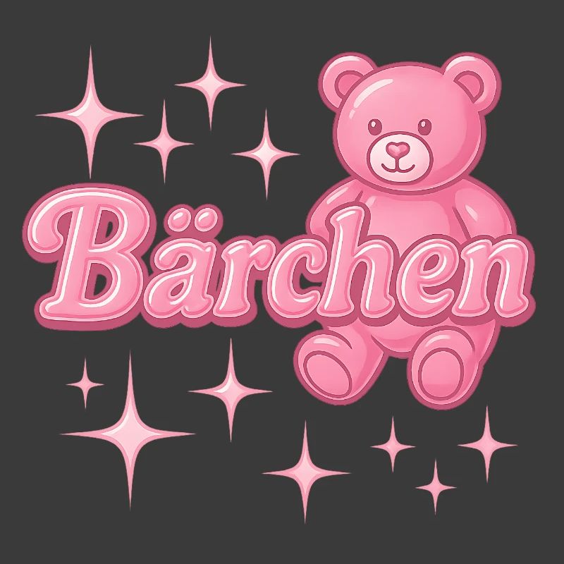 bärchen / y2k spitzname statement design
