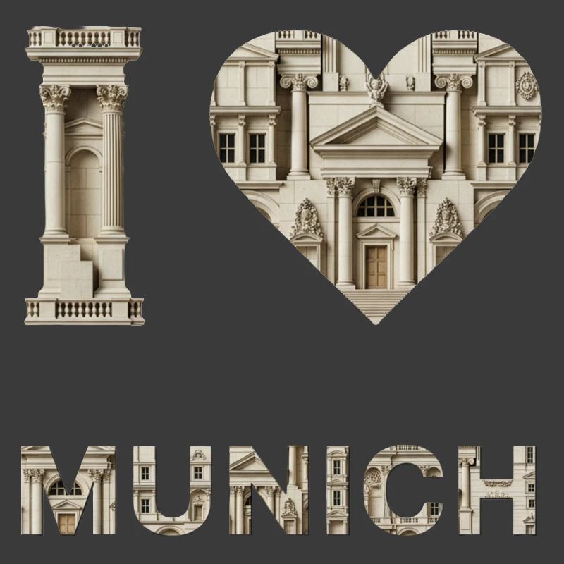 I love Munich – Classical Architecture Love