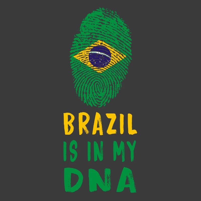 Le Brésil est dans mon ADN design / idée cadeau