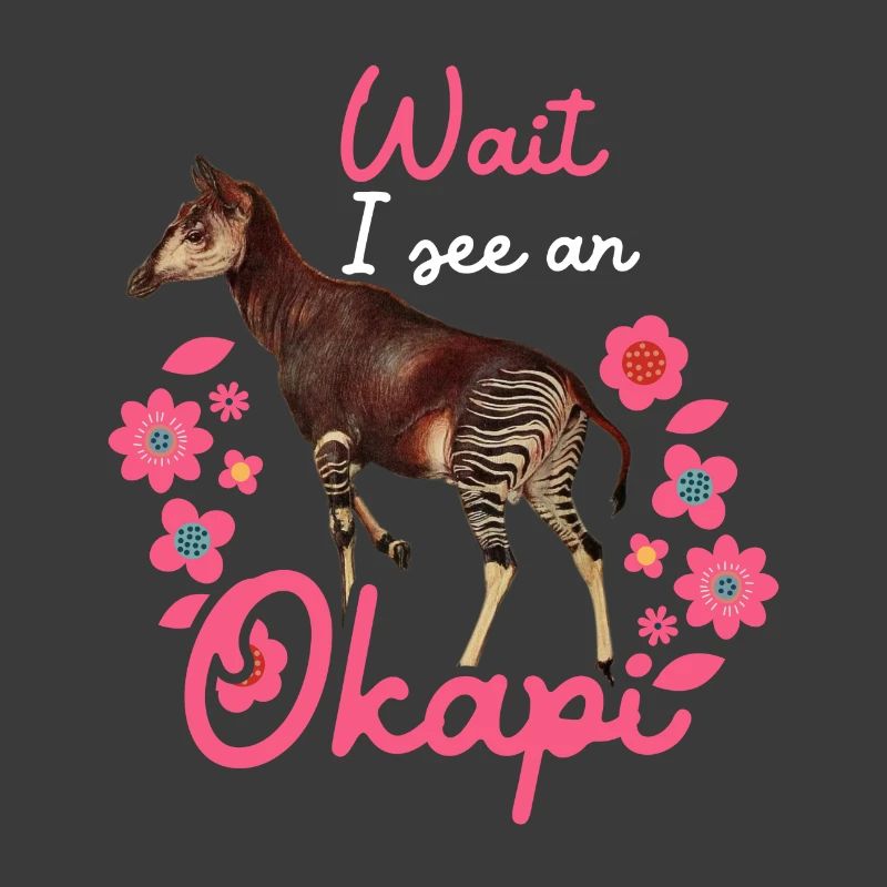 Warte, ich sehe ein Okapi