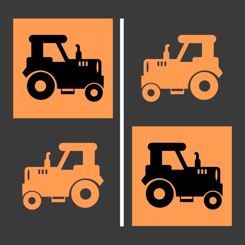 Ackerbau Landwirtschaft Schlepper Traktor Bauer