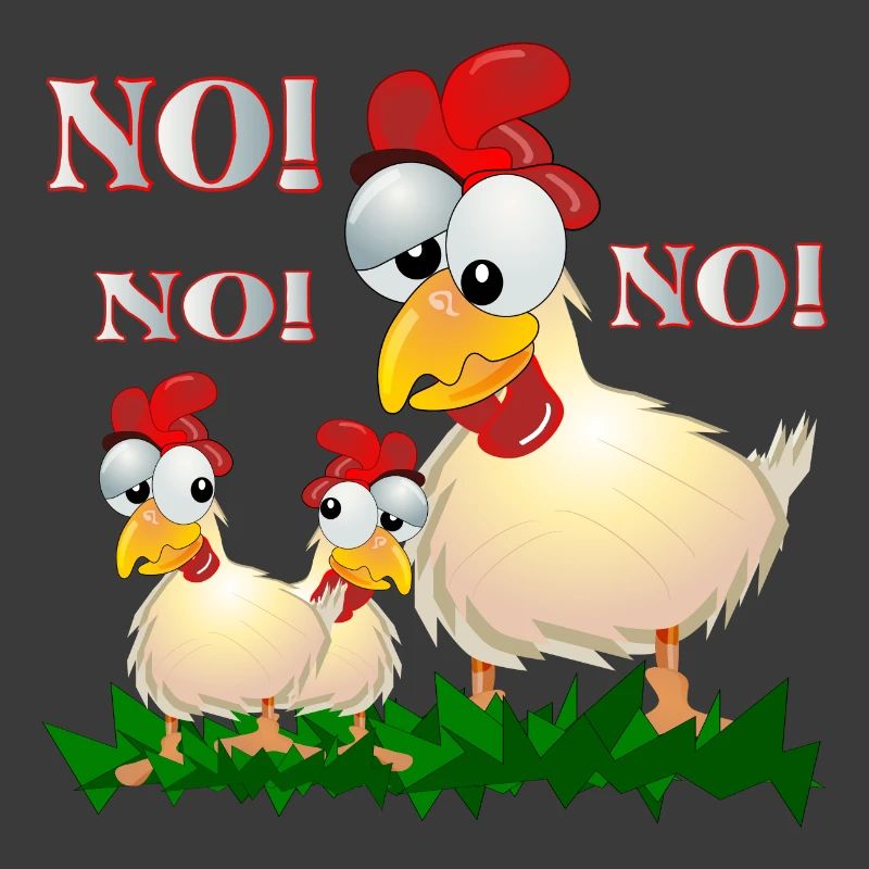 FUNNY CHICKEN COMIC - NO