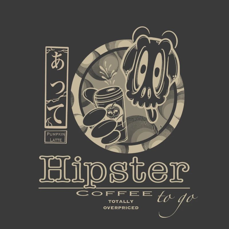 Café hipster à emporter