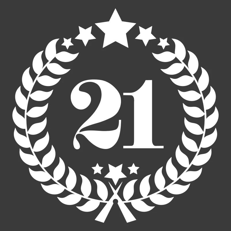 21ter numéro de bague d'anniversaire 21 ans